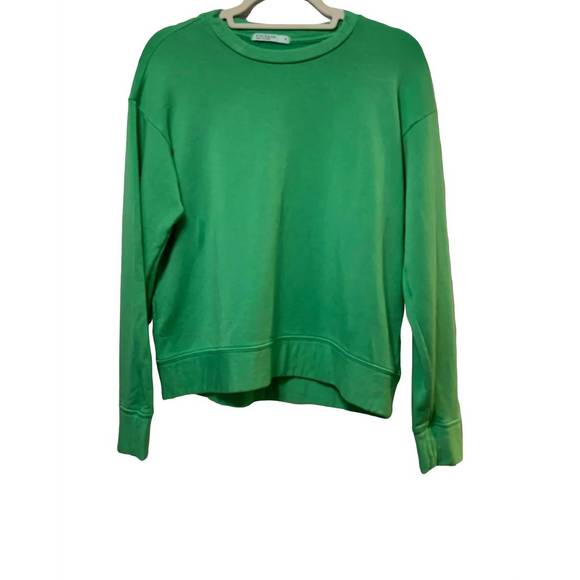 STATESIDE Sweaters - NEW STATESIDE softest fleece crewneck pullover in jade